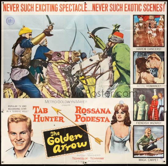 "L'arciere delle mille e una notte" (1962) "THE GOLDEN ARROW"