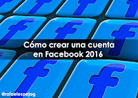 como crear una cuenta en facebook 2016