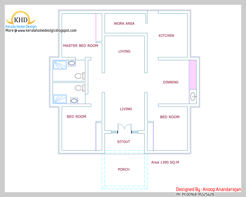 Single Floor House Plans