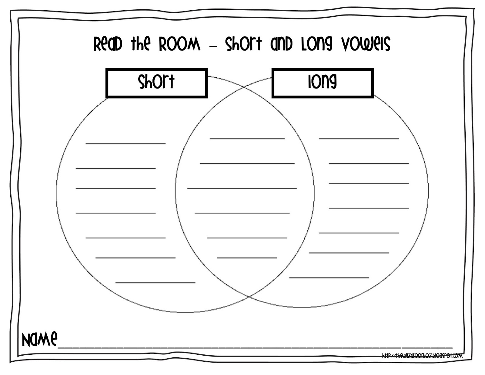 The Wizard of Boz Read the Room Venn Diagrams