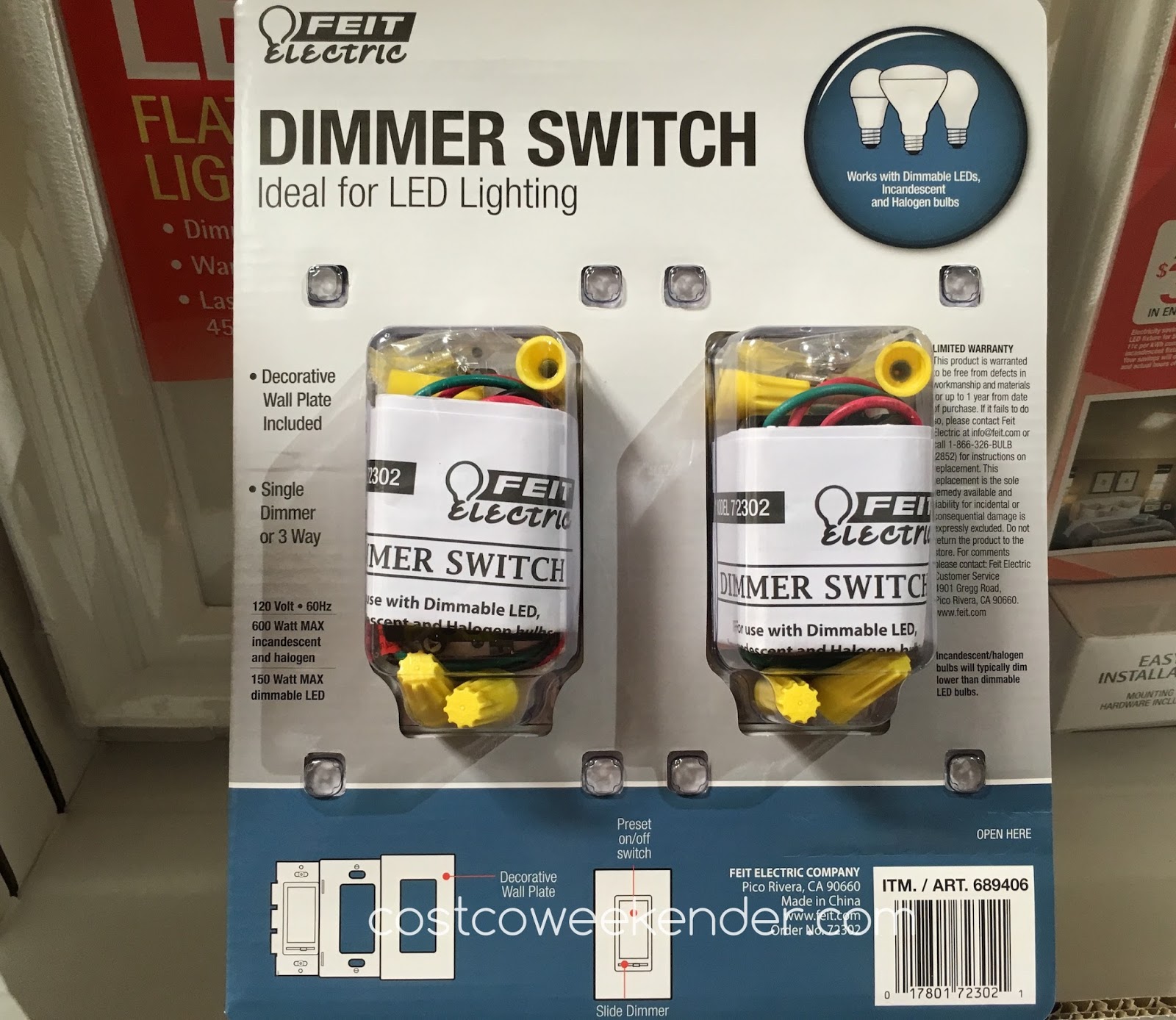 Ming Tong MT-1001 120 V Touch Lighting Control Dimmer Halogen Tungsten