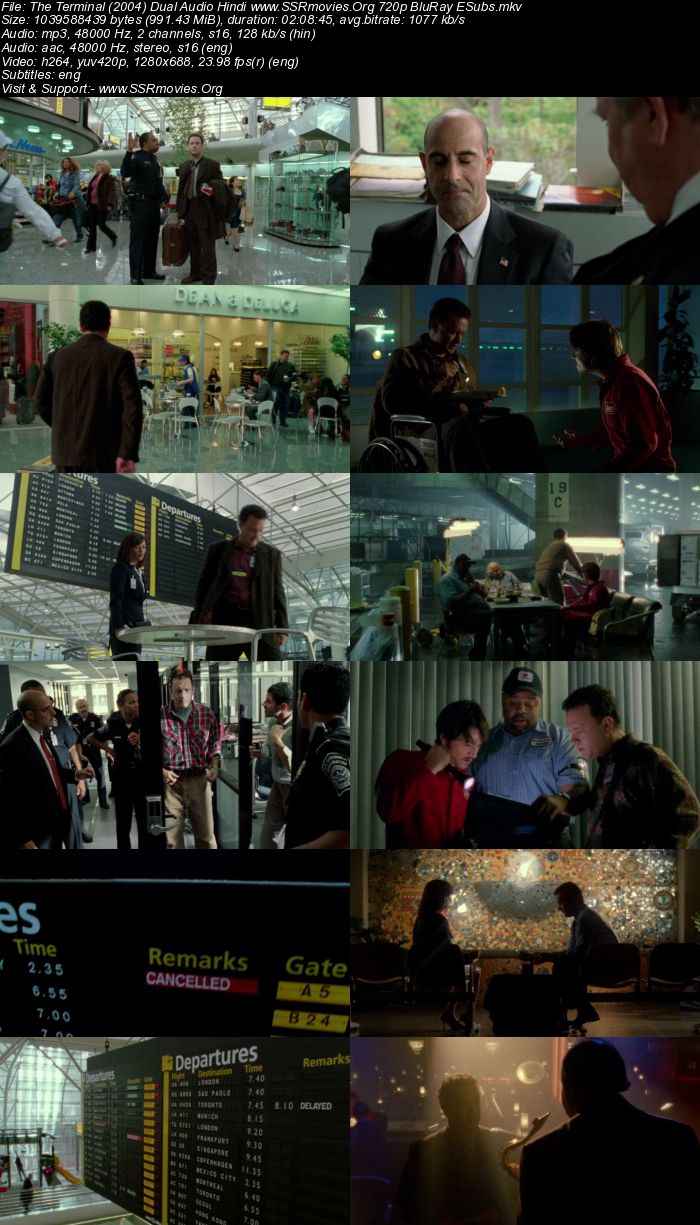 The Terminal (2004) Dual Audio Hindi 720p BluRay