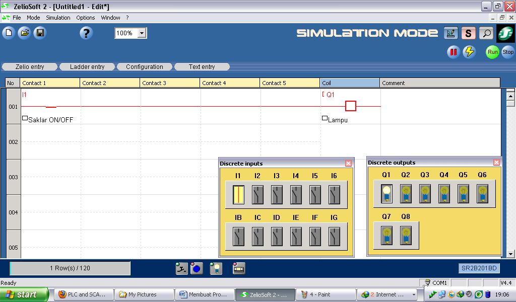 Automation Engineering: Membuat Program PLC Lampu ON-OFF dengan ...