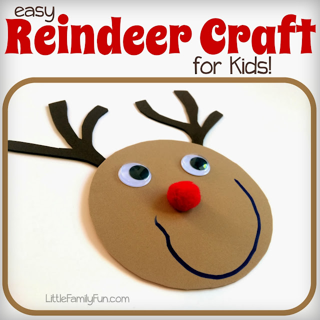 Little Family Fun: Reindeer Craft