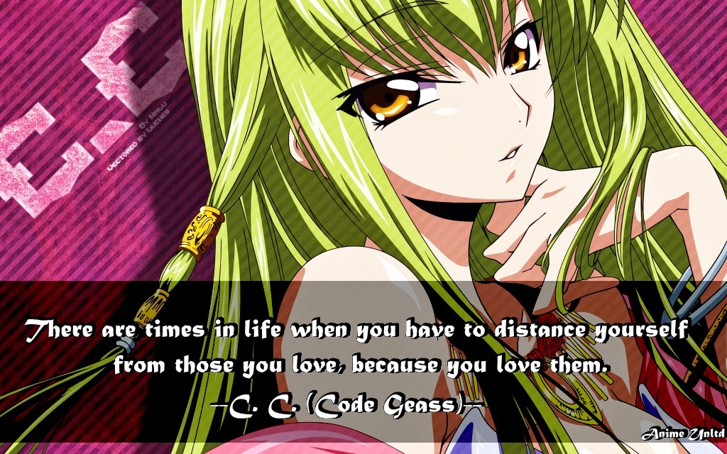 My Anime Review: Code Geass: Hangyaku no Lelouch Quotes