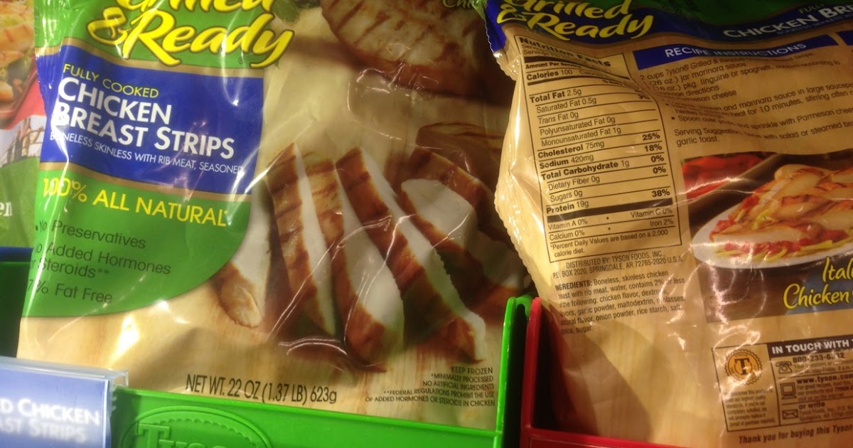 Healthy Grocery Chicken Strips, 22 oz, Tyson Kroger