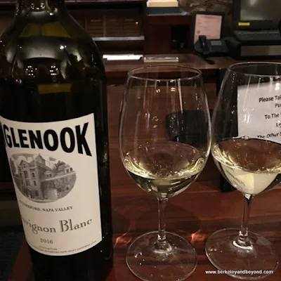 2016 Sauvignon Blanc at Inglenook winery in Rutherford, California