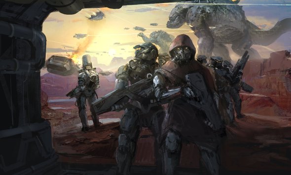 Batalhas, robôs e soldados futuristas nas ilustrações de ficção científica de Park Jong Won a.k.a. J.C.Park Park Jong Won jcircle J C Park artstation ilustrações ficção científica robôs futurista games batalhas