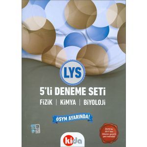 Kida LYS Fizik Kimya Biyoloji 5li Deneme Seti (2017) Kida LYS Fizik Kimya Biyoloji 5li Deneme Seti (2017)