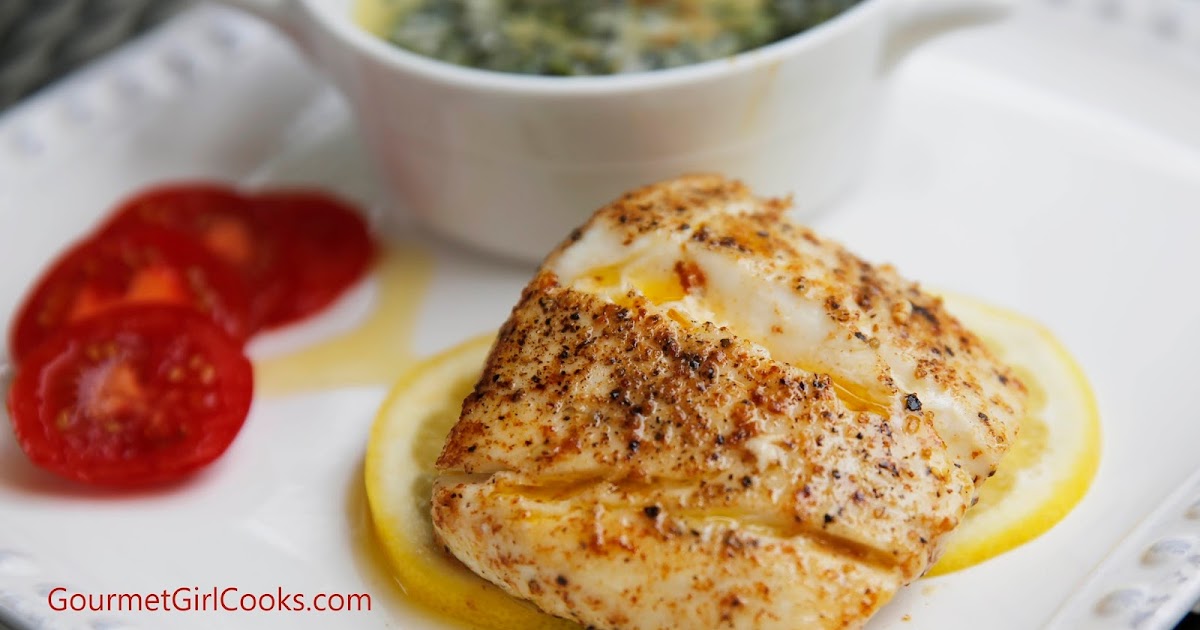 Gourmet Girl Cooks Wild Alaskan Halibut Pan Seared in Brown Butter