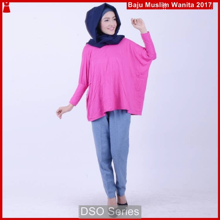 D2DSO Jual Baju Muslim Ibu Hamil Blouse Pink Bj00D2