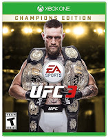 EA Sports UFC 3 Game Cover Xbox One Champions Edition