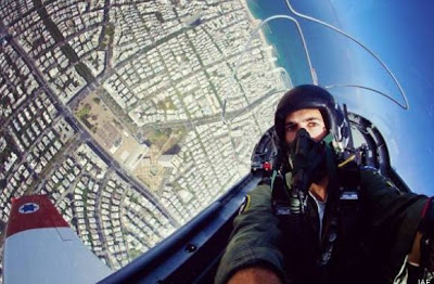 Foto selfie pilot AU Israel