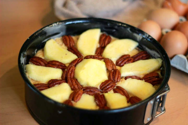 Adaptación Tarta sueca de manzana de Rachel Allen