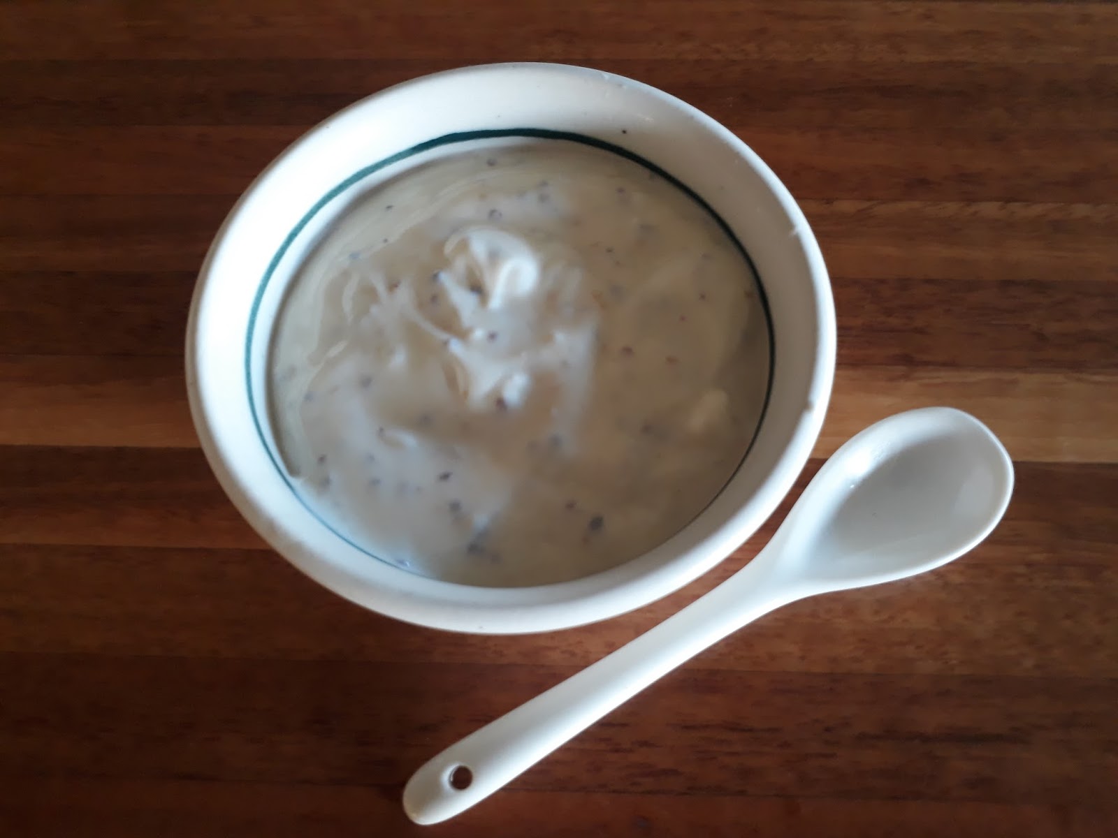 a hopeful nature Two Salads for one Yoghurt Dressing