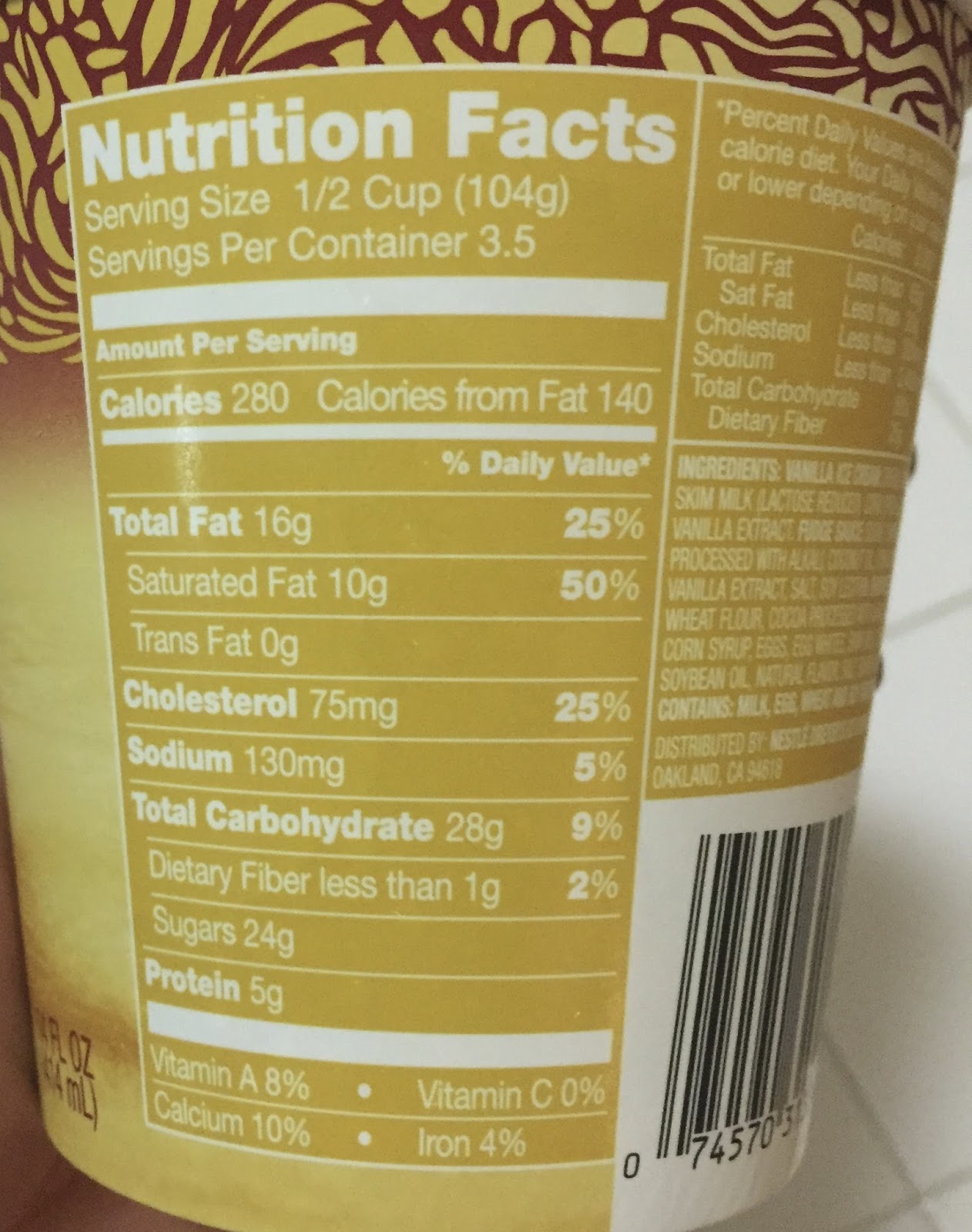 HaagenDazs Destination Series Brownies a la Mode