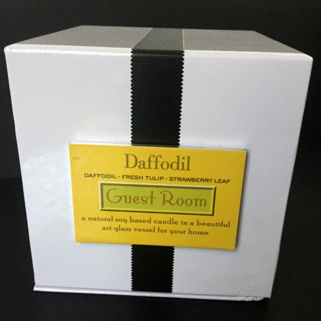 LAFCO New York Daffodil Guest Room Candle, Sea & Dune Reparative Hand