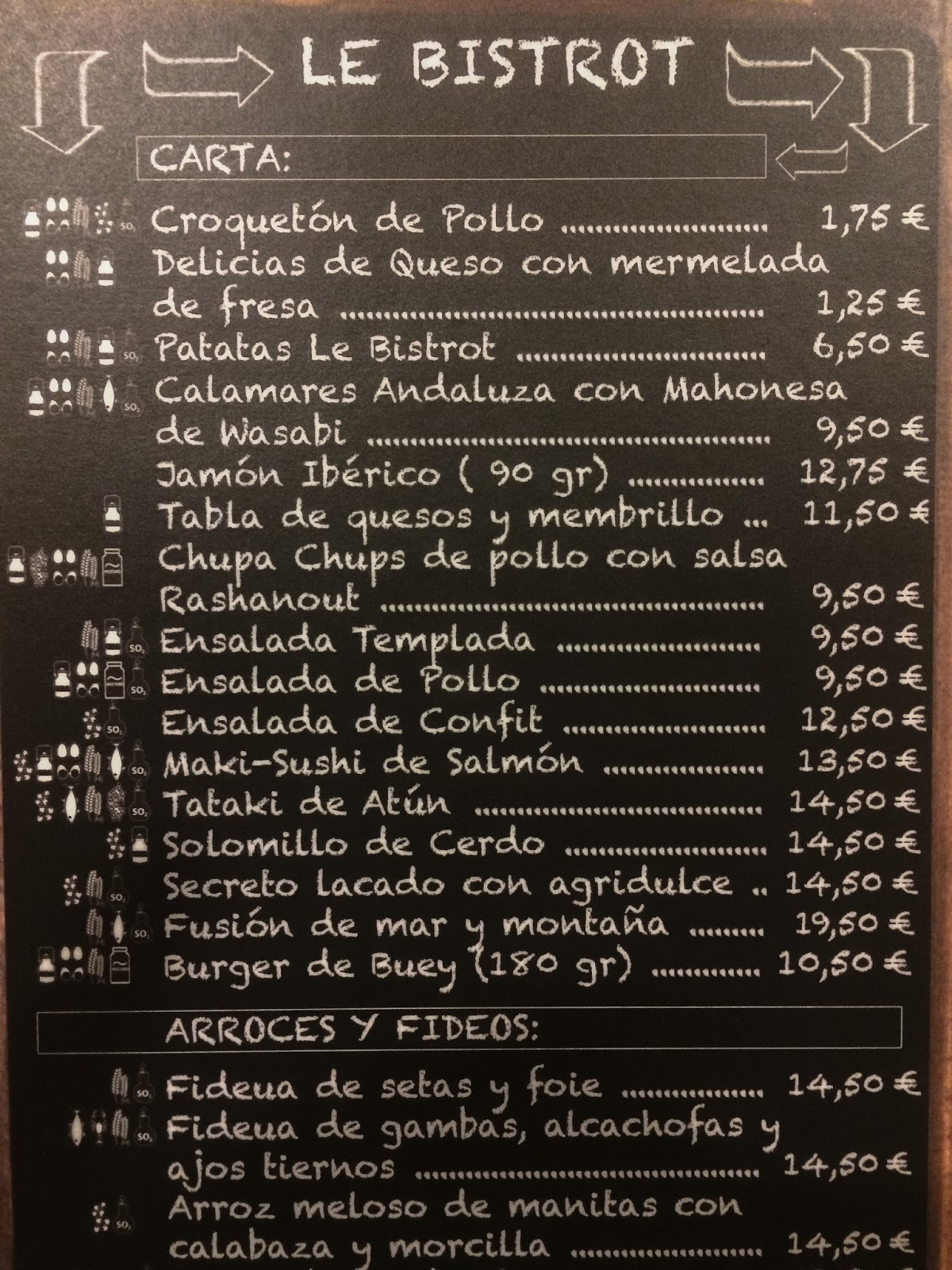 Vicocinillas Experiencias Gastronomicas Y Recetas Dia 28 Le Bistrot Castellon