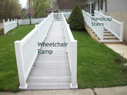 How To Build A Handicap Ramp >> ADA: Walker (Handicap) Stairs instead of a Wheelchair Ramp - Universal Design for Accessible Homes How To Build A Handicap Ramp >> ADA: Walker (Handicap) Stairs instead of a Wheelchair Ramp - Universal Design for Accessible Homes