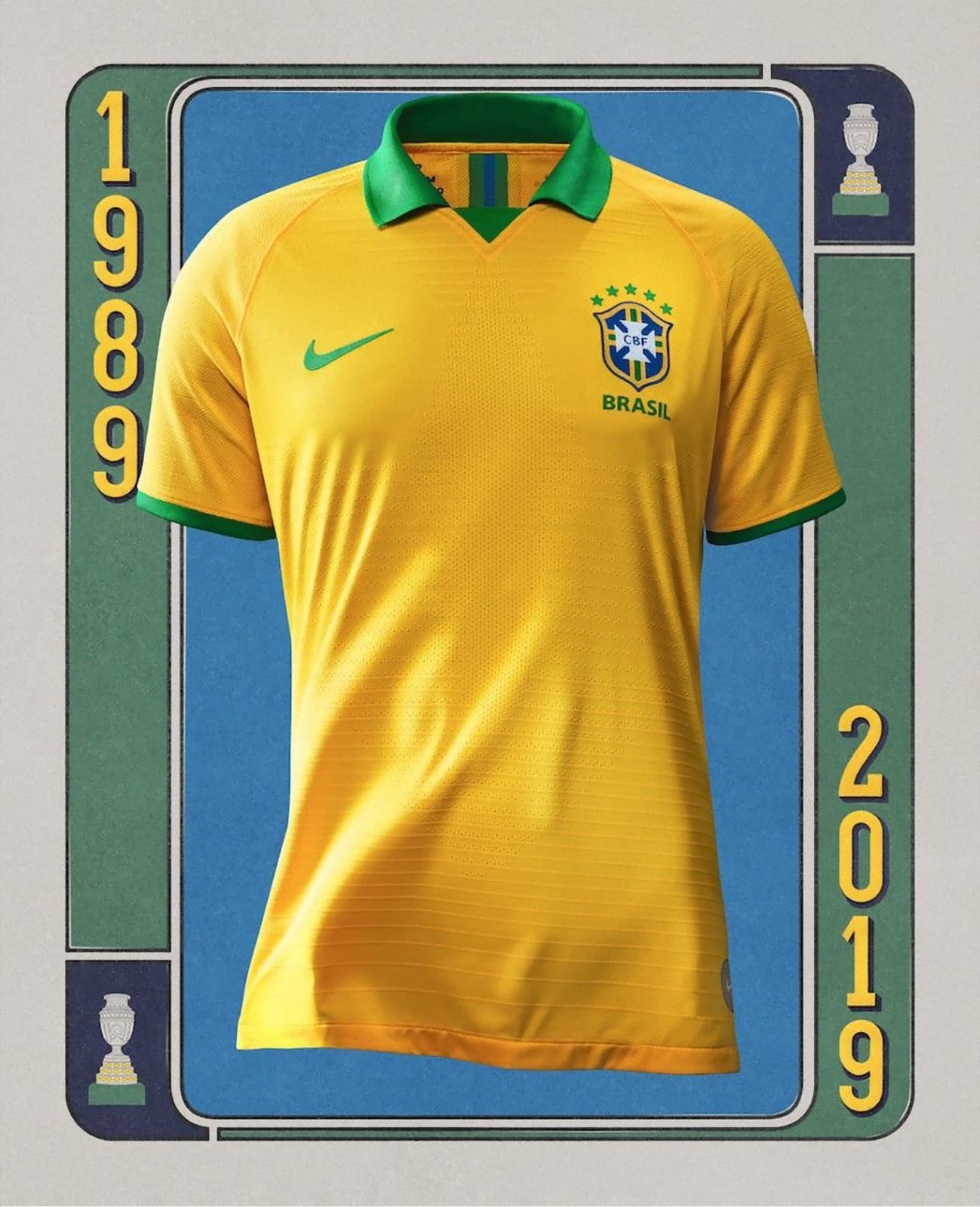 ブラジル代表 19 コパ アメリカユニフォーム ユニ11