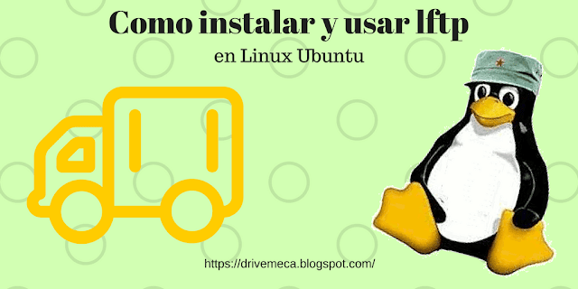 Como instalar y usar lftp en Linux Ubuntu