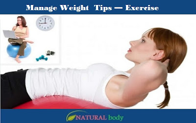 Manage Weight  Tips — Exercise