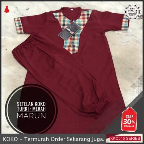 KKO45 HMS900 Setelan Koko Turki Darwhin Anak Usia 5 6 Tahun BMGShop