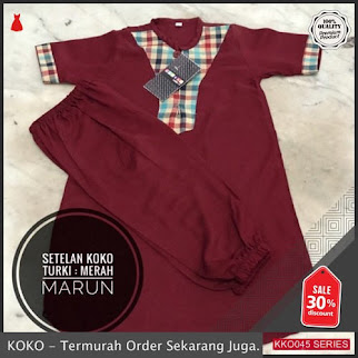 KKO45 HMS900 Setelan Koko Turki Darwhin Anak Usia 5 6 Tahun BMGShop