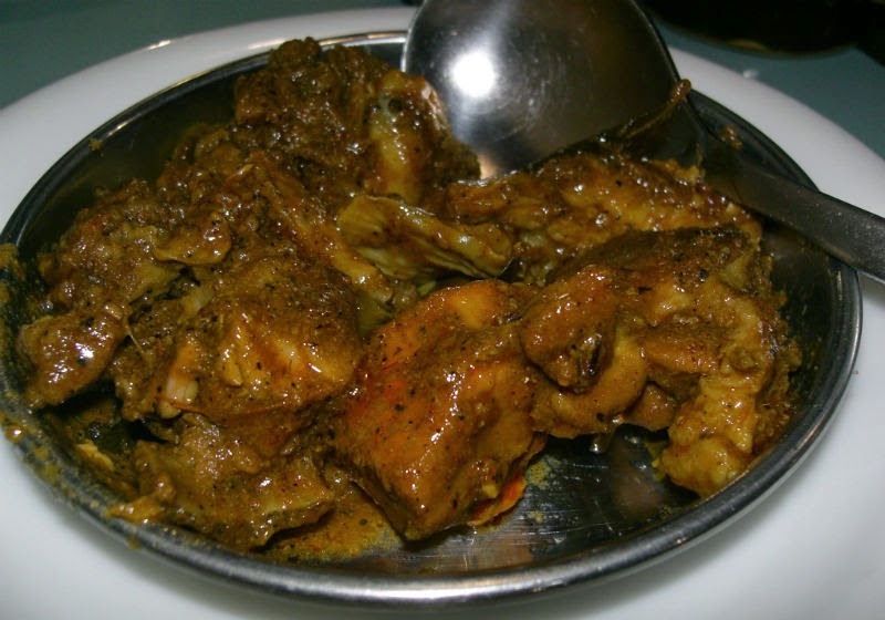 Thale Mamsa (Goat's head curry)