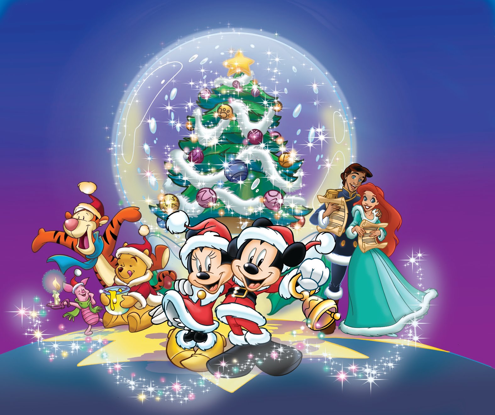 Auguri Di Natale Disney.Immagini Natalizie Disney