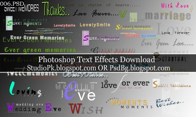 Photoshop Text Effects Download Photoshop Text Effects Download