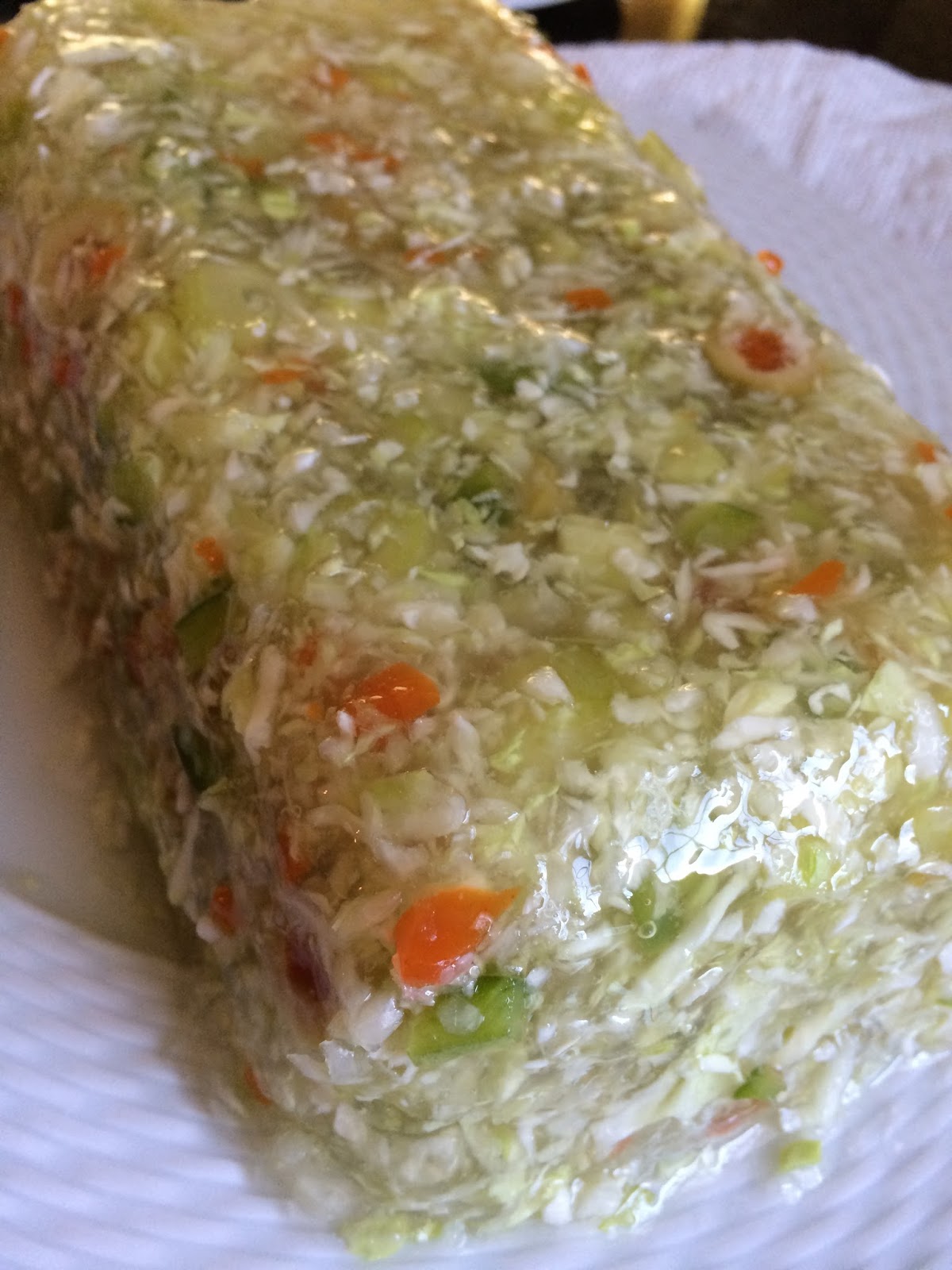 Summer Garden Gelatin Salad Recipe