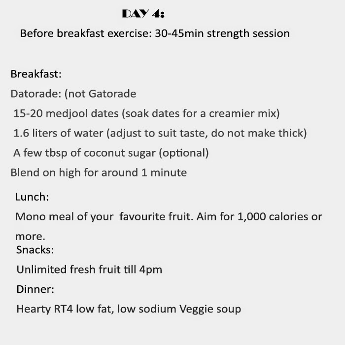 The best way banana girl diet day 4