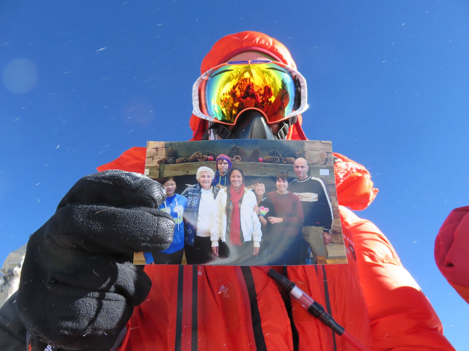 Top of the world - the summit of Everest