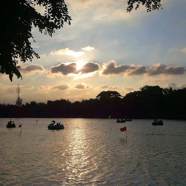 setu babakan foto danau setu babakan