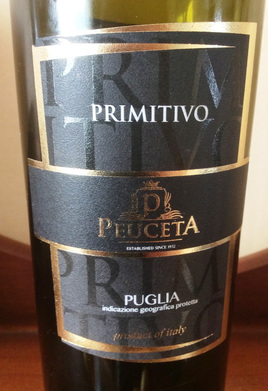 OUTSTANDING WINES. 5 STAR PRIMITIVO