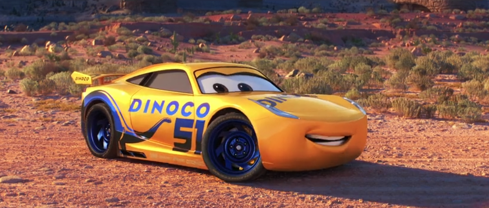 Cars 3 Lightning McQueen Dinoco Paintjob 