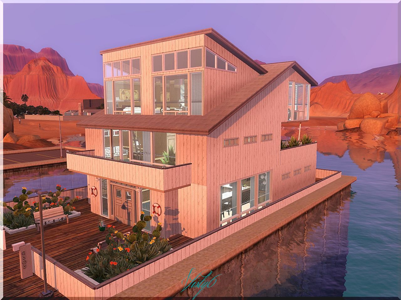 загородный дом. симс дом симс 4. дом 3 (аватарика) дом 3 (аватарика). трехэтажный дом. домик 3д модель.