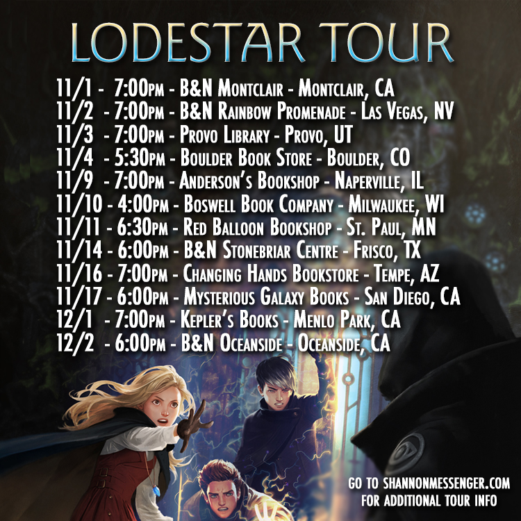 LODESTAR Tour Dates (aka Where to find Shannon November) Shannon