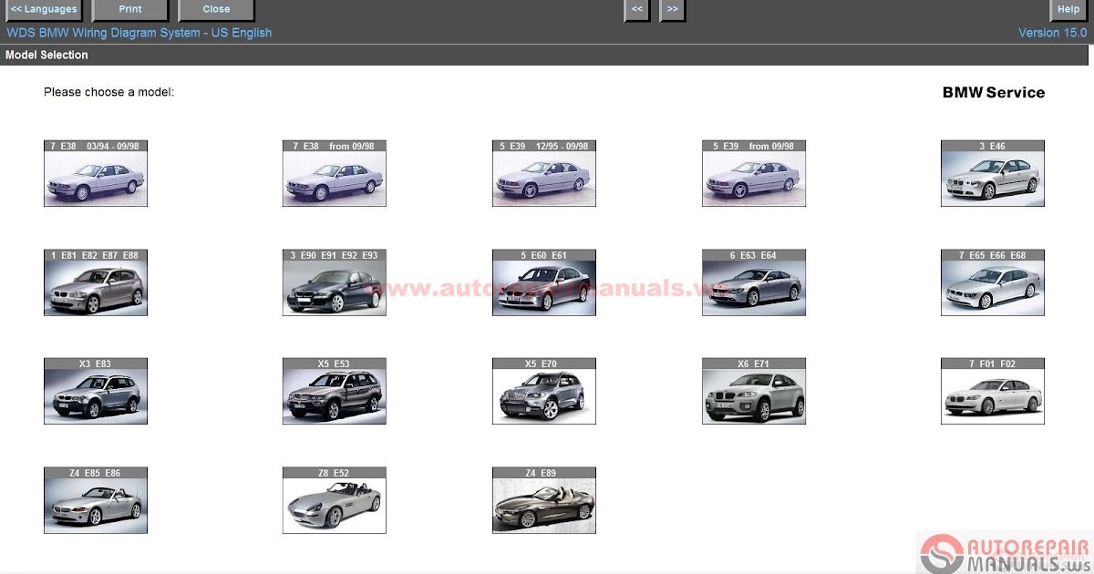 Freeautoepcservice Bmw Wds V15 And Mini Wds V7 Wiring Diagram System Free Download Now