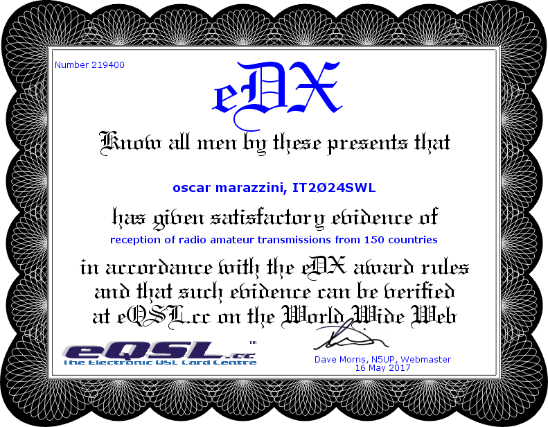 eAward eDX 150