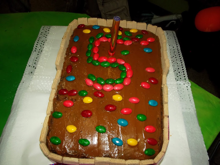 NUESTRA TORTA DE CUMPLEAÑOS