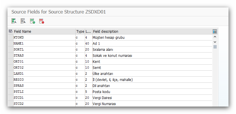 sap lsmw şablonu oluşturma