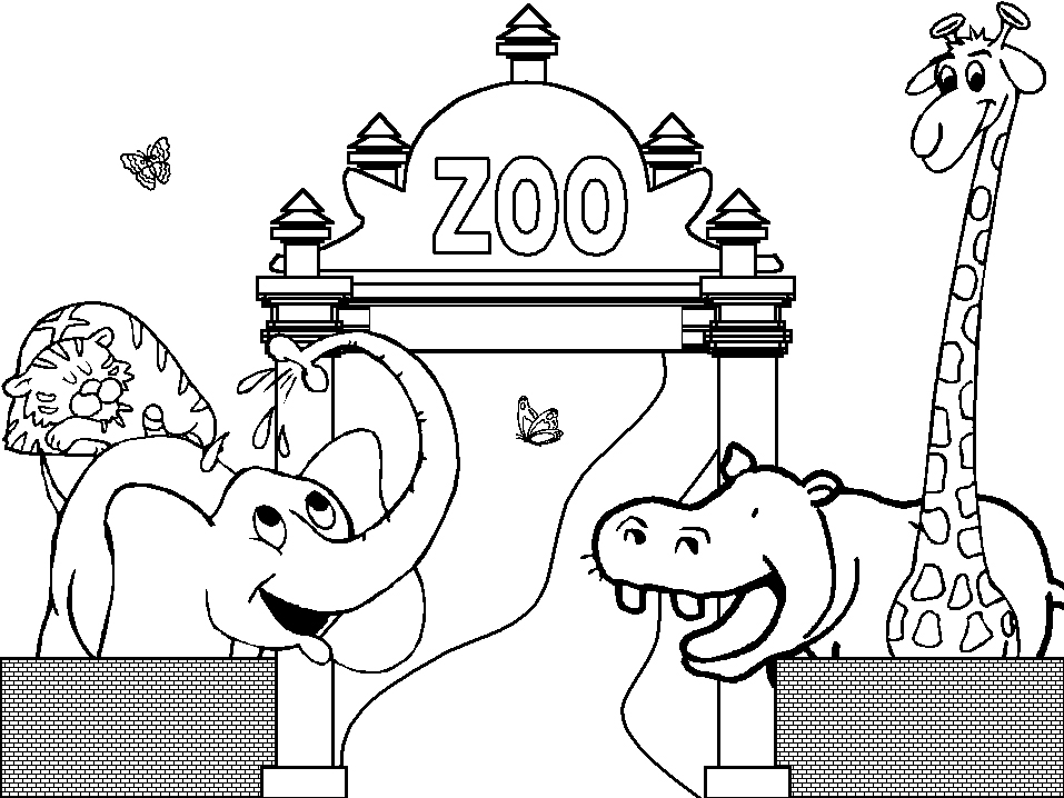 Animal Coloring Pictures For Kids: 2015