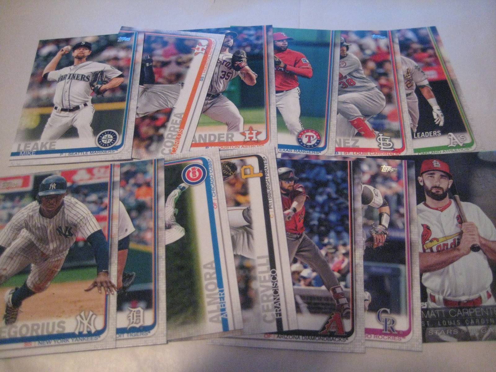 Baseball Cards Come to Life! Traveling in time to 2019