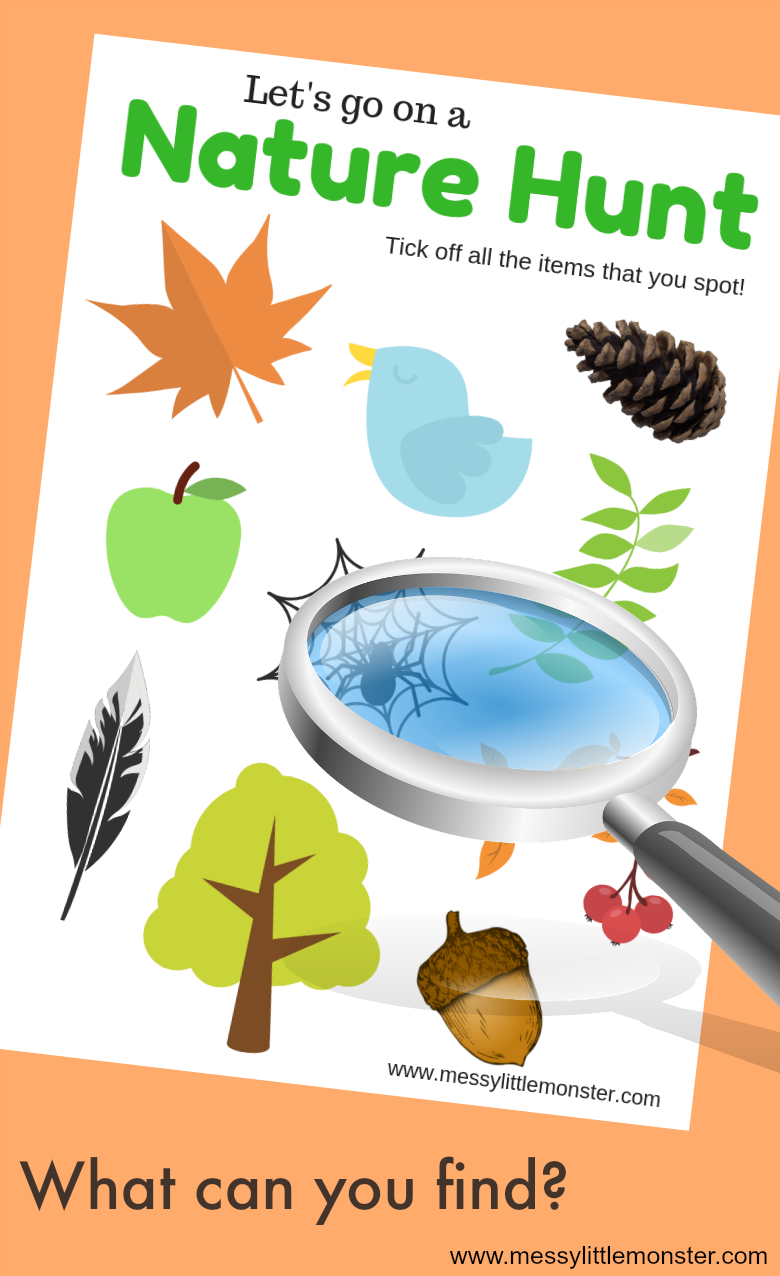 Get outdoors with the kids this Autumn and go on a nature scavenger hunt! Get your free printable scavenger hunt now! Going on an outdoor scavenger hunt it such a fun outdoor activity for kids
