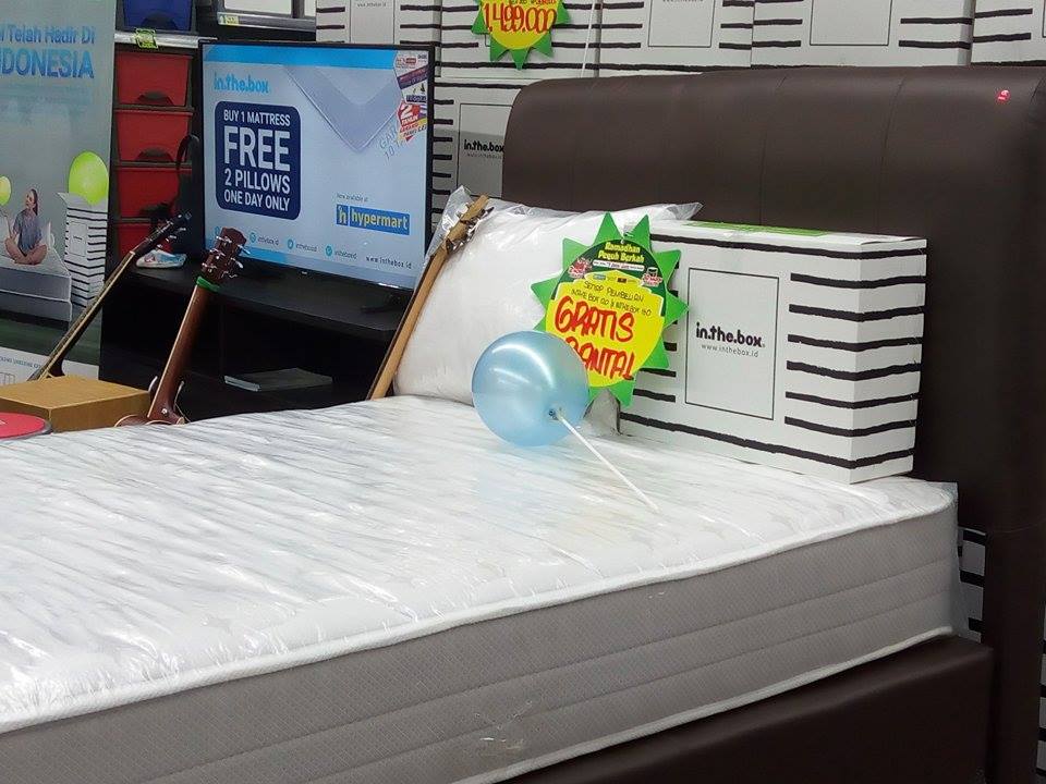 Spring Bed In The Box Praktis Dan Berkualitas