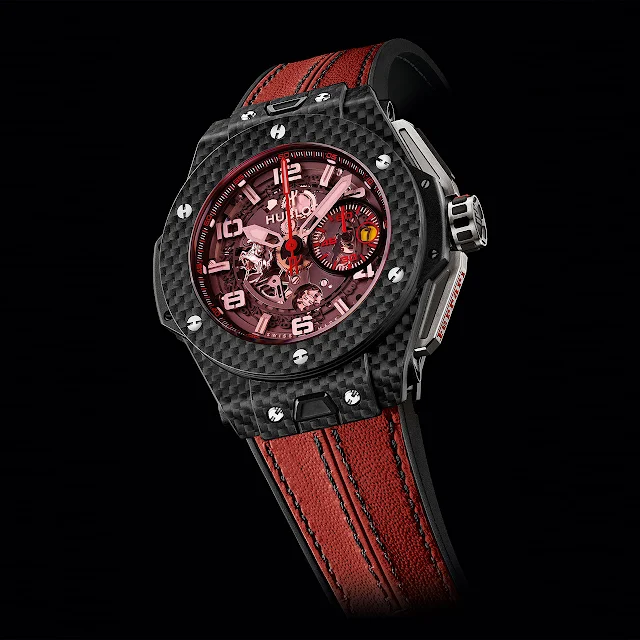 Hublot Big Bang Ferrari Carbon Red Magic Watch