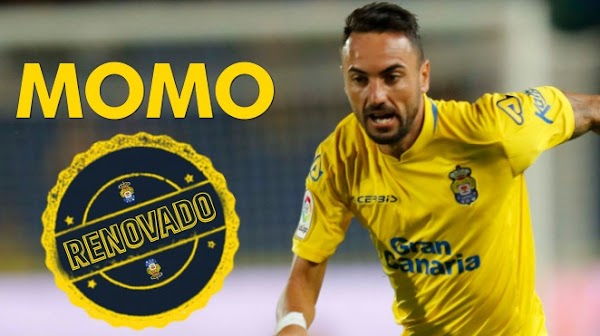 Oficial: Las Palmas, renueva Momo hasta 2019