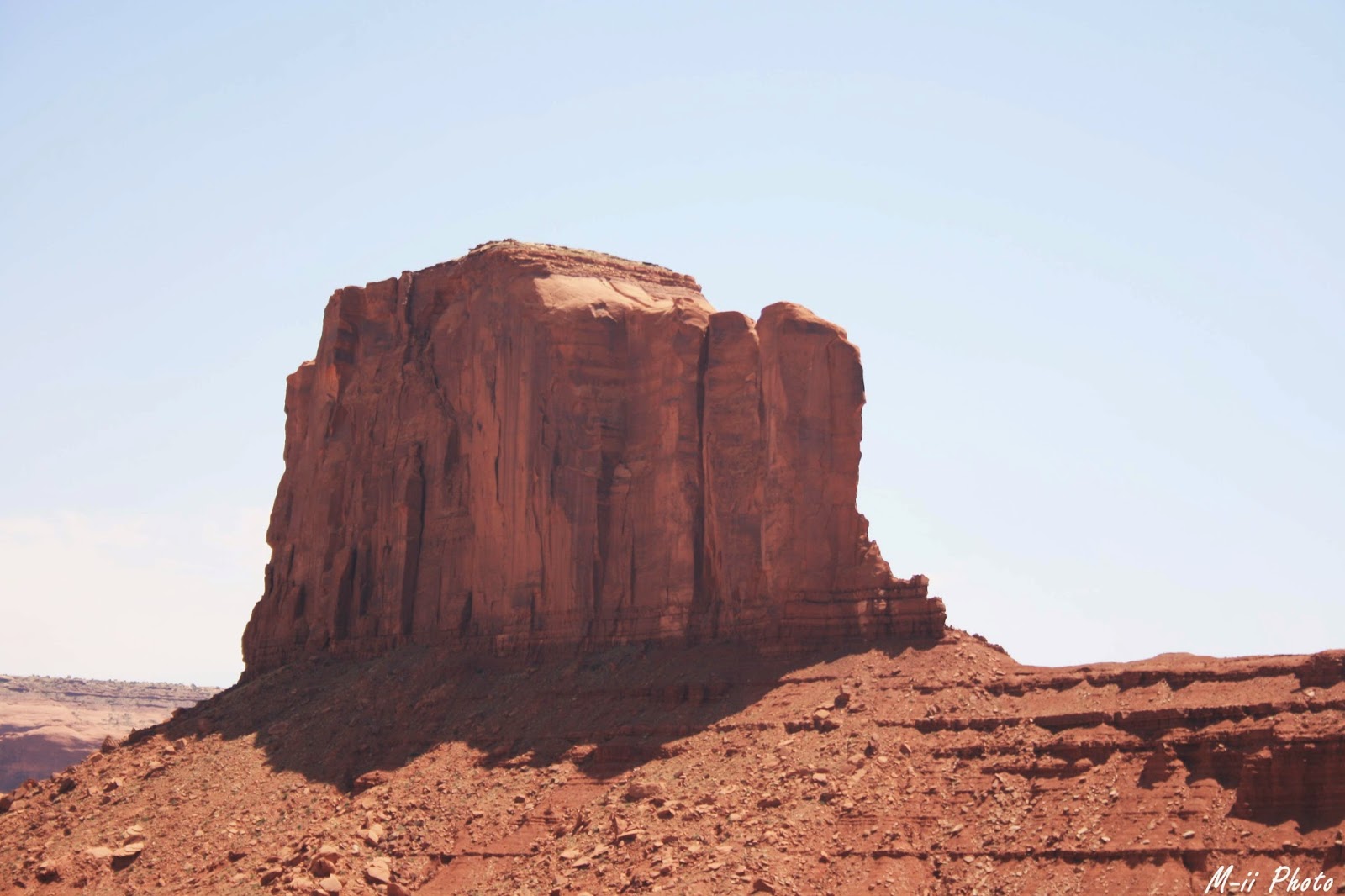 M-ii Photo: Monument Valley la roche de l'éléphant